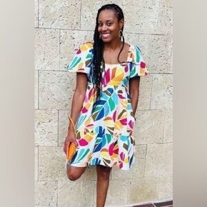 ⭐️Tabitha Brown tropical print dress for Target